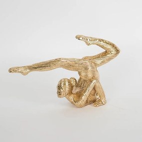 Διακοσμητική Φιγούρα Γυναίκα 752-27072 25x7x15,5cm Gold Estheti Home Polyresin