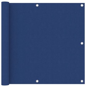 vidaXL Διαχωριστικό Βεράντας Μπλε 90 x 600 εκ. Ύφασμα Oxford