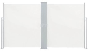 vidaXL Σκίαστρο Πλαϊνό Συρόμενο Κρεμ 140 x 600 εκ.