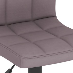 vidaXL Σκαμπό Μπαρ Χρώμα Taupe Υφασμάτινο