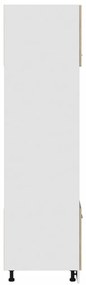 vidaXL Ντουλάπι για Φούρνο Μικροκυμάτων Lyon Sonoma Δρυς 60x57x207 εκ.