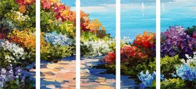 Εικόνα 5 μερών λουλουδάτη θάλασσα - 200x100
