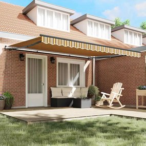 vidaXL Σκηνίτσα Αναδιπλούμενη Πολύχρωμο 450 x 350 εκ