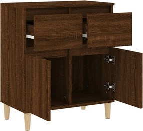 vidaXL Μπουφές Καφέ Δρυς 60x35x70 εκ. από Επεξεργασμένο Ξύλο