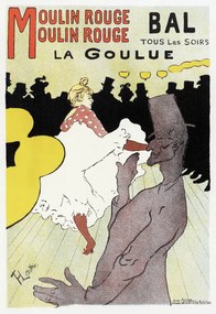 Αναπαραγωγή Poster for Moulin Rouge and La Goulue, Henri de Toulouse-Lautrec