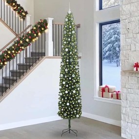 vidaXL Τεχνητό Χριστουγεννιάτικο Δέντρο με 300 LED Πράσινο 300 cm