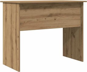 vidaXL Γραφείο Αρτισιανή Δρυς 90x50x74 εκ. από Επεξεργασμένο Ξύλο