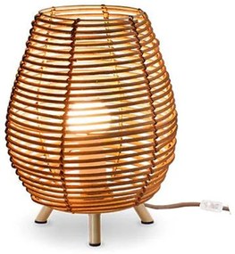 Φωτιστικό Επιτραπέζιο Bossa 30 LUMBOS030XXIXNW Φ22,5x32,5cm 150cm 1xE27 Natural