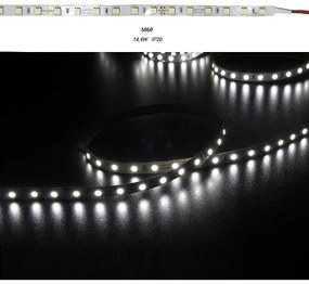Adeleq Ταινία Led Superbright 5 Μέτρα 24Vdc 14.4W Και 60 Led Ανά Μέτρο Ip20 Ψυχρό 30-36246010
