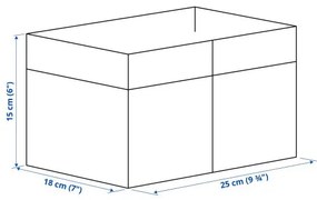 DRÖNA κουτί, σετ 3 τεμ. 18x25x15 cm 105.812.39