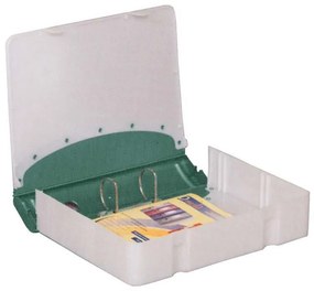 Κλασέρ-κουτί αρχειοθέτ. PP πράσινο Υ36x28x7,5εκ. τμχ.