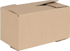 vidaXL Πτυσσόμενο Κουτί 50 τεμ. Φυσικό 24 x 13 x 13 εκ. Χαρτόνι