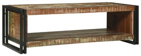 vidaXL Τραπεζάκι σαλονιού 120 x 50 x 38 εκ Μασίφ ανακυκλωμένο ξύλο