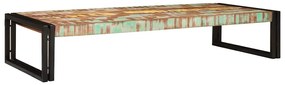 vidaXL Ράφι μπάνιου 120 x 50 x 23 εκ. Στερεό ξύλο μάγκο, σίδηρος