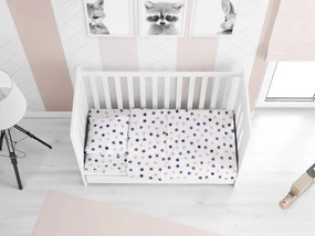 DIMcol ΠΑΠΛΩΜΑΤΟΘΗΚΗ ΕΜΠΡΙΜΕ ΒΡΕΦ Cotton 100% 120Χ160 Star 102 Blue 1915717607310270