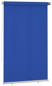 Στόρι Σκίασης Ρόλερ Εξωτερικού Χώρου Μπλε 140 x 230 εκ. HDPE - Μπλε