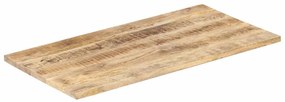 vidaXL Επιφάνεια Τραπεζιού 25-27 χιλ. 100x60 εκ. από Μασίφ Ξύλο Μάνγκο