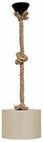 Φωτιστικό Οροφής Μονόφωτο Heronia Rope 14-0178