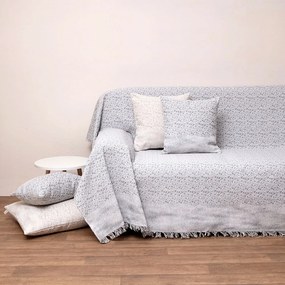 Ριχτάρι 3023 Grey Viopros Τετραθέσιο 180x320cm 100% Βαμβάκι