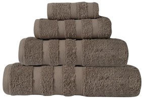 Πετσέτα Prestige 1162 Dark Beige Das Home Body 90x160cm 100% Cotton