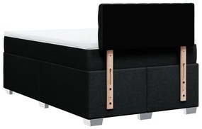 Κρεβάτι Boxspring με Στρώμα Μαύρο 120x190 εκ. Υφασμάτινο 3288136