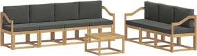 vidaXL Σειρά Καναπέ Εξωτερικού 7 pcs