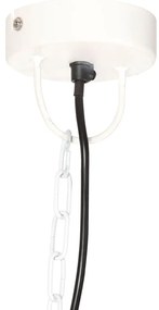 vidaXL Φωτιστικό Κρεμαστό Vintage Στρογγυλό 25 W Λευκό 41 εκ. Ε27