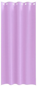 vidaXL Κουρτίνες με κουρτίνες 2 pcs Μοβ 260x140εκ. Πολυεστέρας