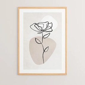 Πίνακας Bevo pakoworld με ψηφιακή εκτύπωση και πλαίσιο 33x1.5x48εκ