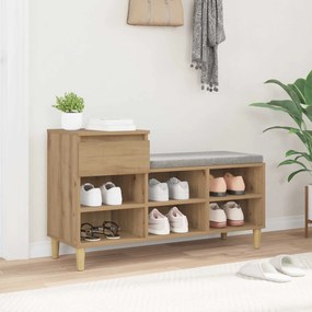 vidaXL Ντουλάπα Παπουτσιών 102 x 36 x 60 εκ. Επεξεργασμένο ξύλο