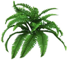 Τεχνητό Κρεμαστό Φυτό Φτέρη 00-00-1565 65x40cm Green Marhome Synthetic