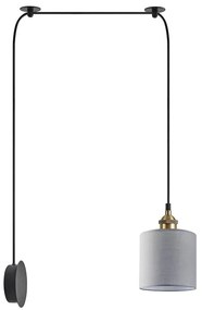 Φωτιστικό Τοίχου Adept 77-8892 50x14x300cm 1xE27 60W Multi-Grey Homelighting