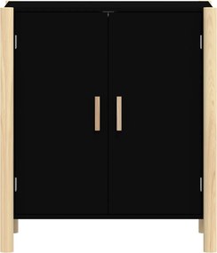 vidaXL Ντουλάπι Μαύρο 62 x 38 x 70 εκ. από Επεξεργασμένο Ξύλο