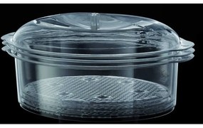 Ατμομάγειρας Russell Hobbs 19270-56, 800W, 3 επίπεδα, 9 λίτρα, Χρονοδιακόπτης 60 λεπτά, Ανοξείδωτο ατσάλι