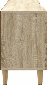 vidaXL Ντουλάπι TV Sonoma Δρυς 150 x 31 x 50 εκ. Επεξεργασμένο Ξύλο