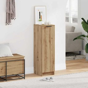 vidaXL Παπουτσοθήκη Χρώμα Αρτισιανή Δρυς 29,5x35x100,5 εκ. Επεξ. Ξύλο