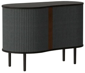 Μπουφές Audacious Horizons S 5111C706-04 100x50x67cm Black Oak-Dark Grey Polyester,Ξύλο