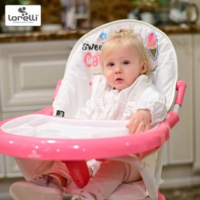 Καρεκλάκι φαγητού  BonBon  Beige Leather  10100312507 Lorelli