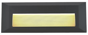 Φωτιστικό Τοίχου Mono 80201740 Led 3W 3000-6000K 150lm 22x2.8cm Anthracite ItLighting