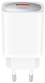 XO CE19 wall charger QC 18W 1x USB white