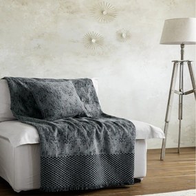 Ριχτάρι Batista Dark Grey Nima Διθέσιο 180x240cm Ακρυλικό,Βαμβάκι, Polyester