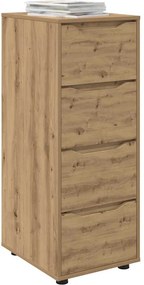 vidaXL Ντουλάπι αποθήκευσης 40 x 48 x 105 εκ Επεξεργασμένο ξύλο