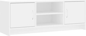 vidaXL Έπιπλο Τηλεόρασης Λευκό 102x30x37,5 εκ. από Επεξεργ. Ξύλο