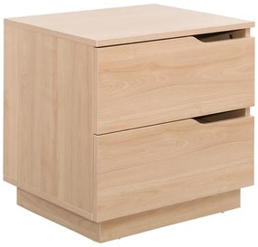 Κομοδίνο Verena I σε φυσική απόχρωση 48x40x48εκ 48x40x48 εκ.