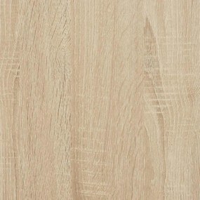 vidaXL Ραφιέρες Τοίχου 2 τεμ Sonoma Δρυς 100 x 15 x 50 εκ. Επεξ. Ξύλο