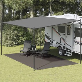 vidaXL Χαλί Σκηνής Ανθρακί 300 x 600 εκ.