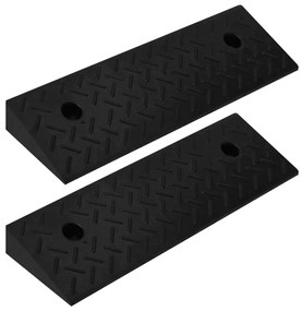 vidaXL Ράμπες Πεζοδρομίου 2 τεμ. 50 x 17,5 x 5 εκ. από Καουτσούκ