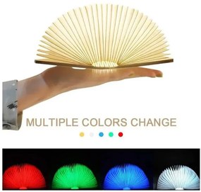 Διακοσμητικό Φωτιστικό Βιβλίο LED RGB με τηλεχειριστήριο CL-013