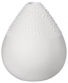 Βάζο Πορσελάνινο Mini Pearly Design 3 RD0014379 8x9cm White Raeder Porcelain,Glass
