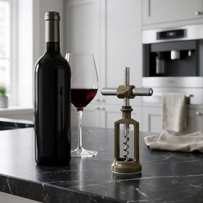 ΑΝΟΙΧΤΉΡΙΑ ΧΕΙΡΌΣ CELLAR TYPE CORKSCREW BOJ LUX. COFFEE BROWN 011000